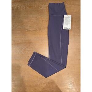 NWT Lululemon Align High-Rise Pant with Pockets 25" SIZE 6 Grape Mist